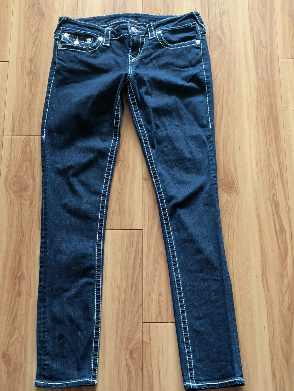 Women’s Dark Blue Skinny True Religion Jeans